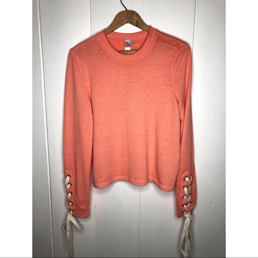 Alternative Apparel Lace Up Sweatshirt NWT